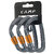 CAMP ORBIT LOCK 3 PACK - Gun metal Gun metal 