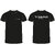 CAMP INSTITUTIONAL MALE T-SHIRT Black/White - L 