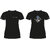 CAMP MOUNTAIN VILLAGE FEMALE T-SHIRT Black L 